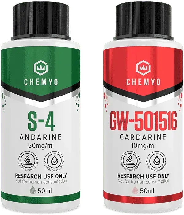 CHEMYO LABS Andarine (S4) and GW501516 Value Pack