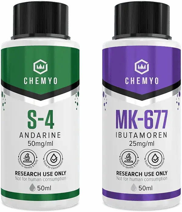 CHEMYO LABS Andarine (S4) and MK-677 Value Pack