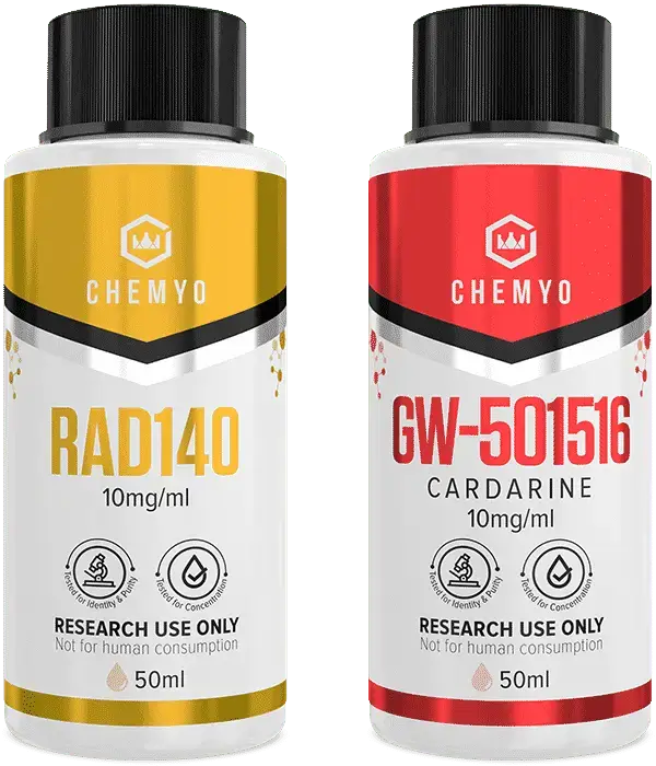 CHEMYO LABS RAD-140 and GW-501516 Value Pack