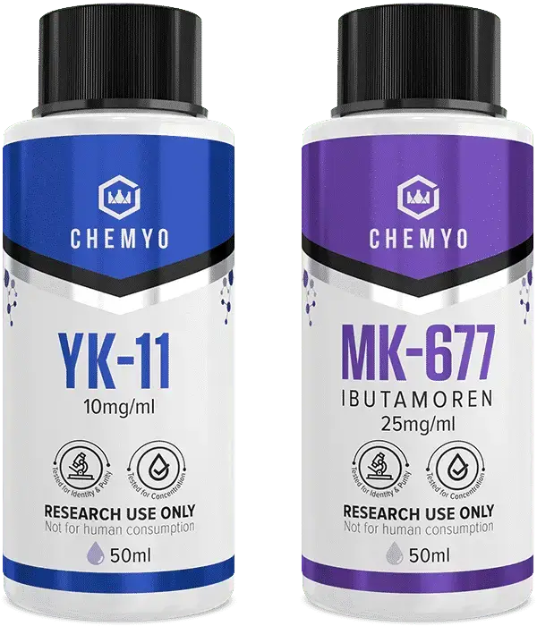 CHEMYO LABS YK-11 and MK-677 Value Pack
